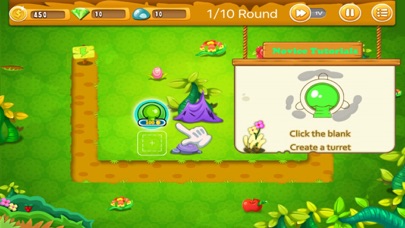 Protéger Eggs Défense: Defend avec des plantes et Cute Monsters coureurs de terrainCapture d'écran de 5