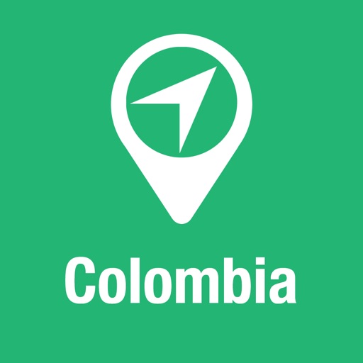 BigGuide Colombia Map + Ultimate Tourist Guide and Offline Voice Navigator icon