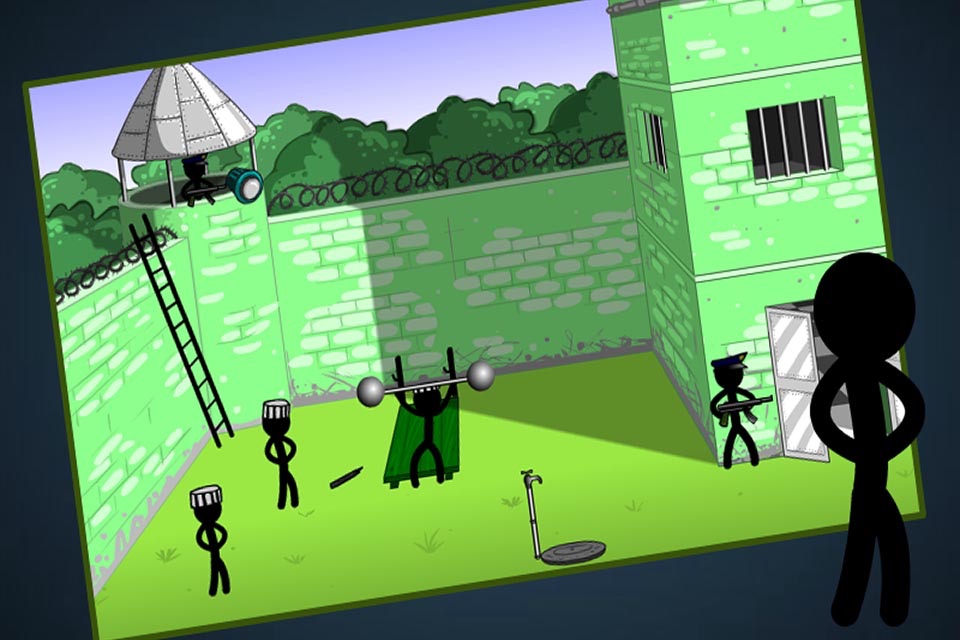Deadly Prison - Stickman Edition screenshot 2