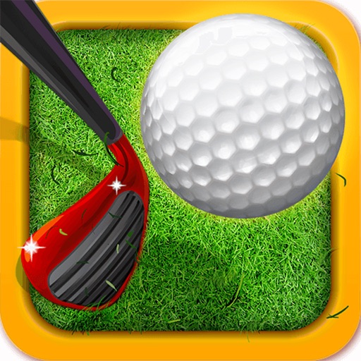 Ultimate Flick Golf Challenge Mobile Game : Pixel Hole Madness Icon