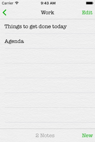 Categorized -  A simple and organized approach to storing all your notes screenshot 3