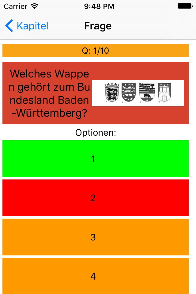 Einbürgerungstest - Deutsch - Voraussetzung für die Staatsbürgerschaft Deutsch screenshot 4