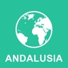 Andalusia, Spain Offline Map : For Travel