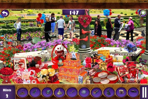 Valentine Special Hidden Objects screenshot 2