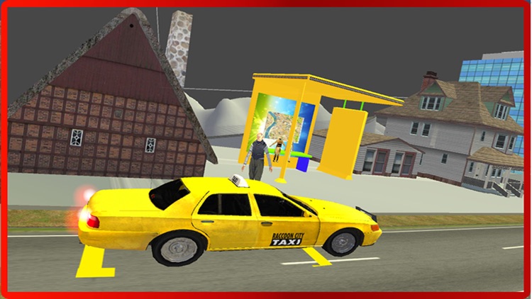 Taxi Driver Sim: Hill Station 2016 – free yellow cab racing simulator in snow mountain