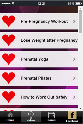 Pregnancy Exercise - Basic Exercises for Pregnant Women screenshot 2