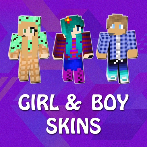 PE Girls & Boys Skins Lite for Minecraft Pocket Edition Icon