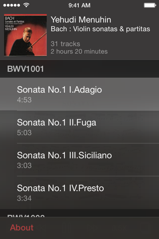Bach Violin Sonatas & Partitas screenshot 3