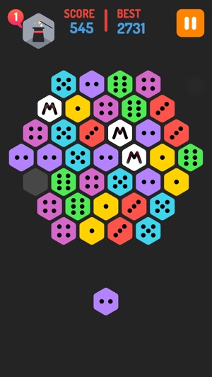 Merge Blocks - Merging hexagon puzzle fun game, rotate and m(圖5)-速報App