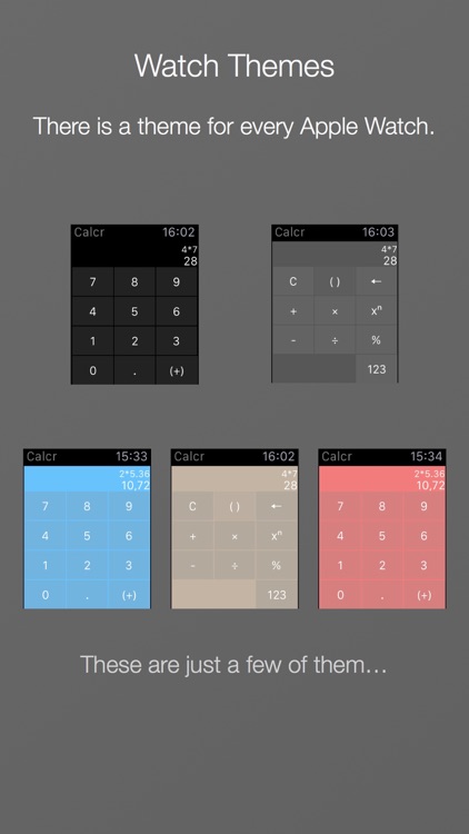 Calcr - Calculator with Watch App screenshot-3