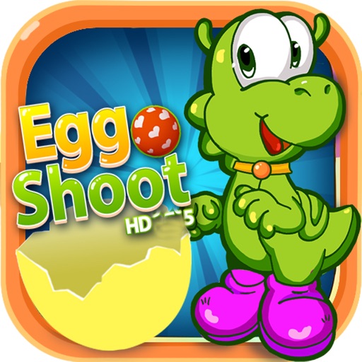 Dino Egg Shoot: Bubble Hunter HD iOS App
