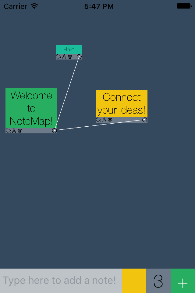 NoteMap A New Type of Note Taking