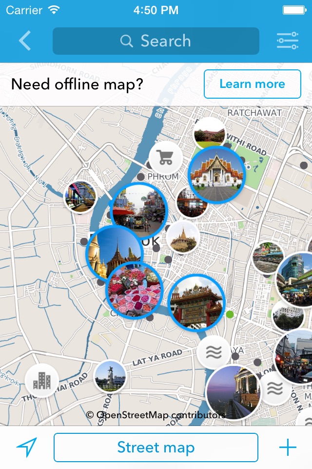 Trip Planner, Travel Guide & Offline City Map for Thailand, Indonesia, Malaysia, India, Cambodia, Vietnam and Singapore screenshot 2