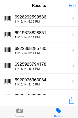 Best Scanner ! - Barcode Scanner and QR Code Reader screenshot 3