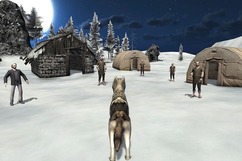Angry Snow Wolf 2016 – 3D Wildlife alpha predator quest simulation game screenshot 4