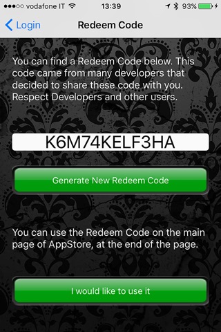 Redeem Code Generator: Social App Sharing screenshot 2