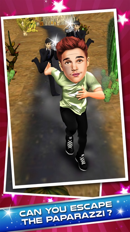 Hollywood on the Run - 3D jumping party runner dorm games!