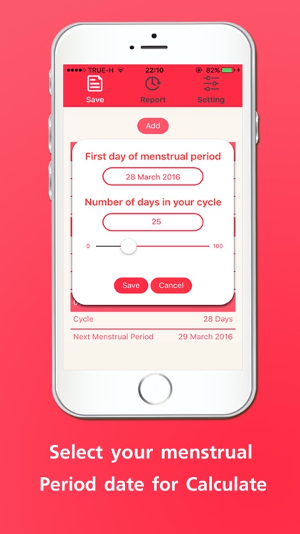 Menstrual Cycle Predication