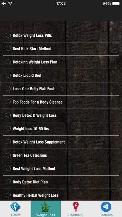 Detox Weight Loss - Natural Diet Plan