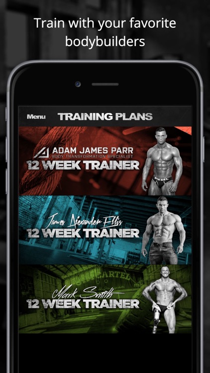 12 Week Trainer with James Alexander-Ellis, Adam Parr, & Mark Smith by BodyPower