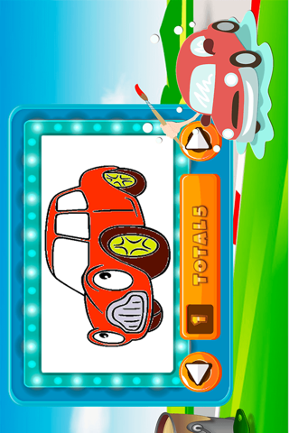 Vehicle Coloring Book - All In 1 Car Draw Paint And Color Pages Games For Kids screenshot 2