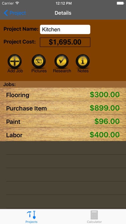 Project Calculator