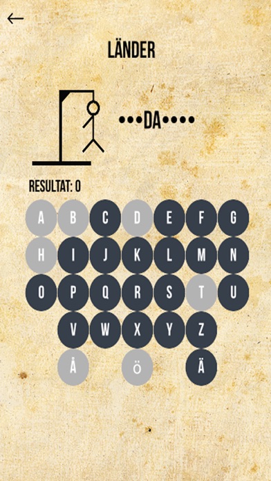 How to cancel & delete Hänga gubbe på svenska - Hangman game from iphone & ipad 2