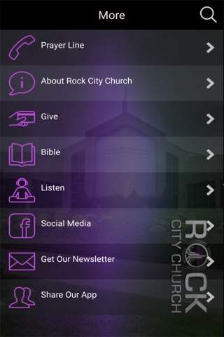 Rock City Church. screenshot 2