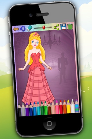 Paint magic princesses - coloring the princess kingdom - Premium screenshot 4