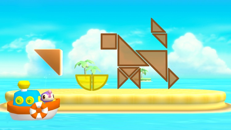 Shapes Builder - Educational tangram puzzle game for preschool children by Play Toddlers screenshot-4