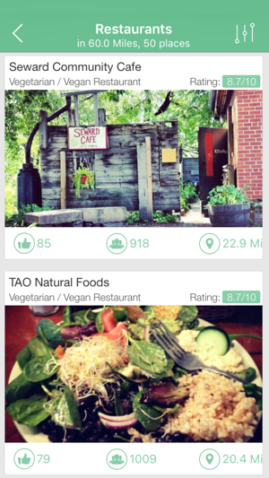 Vegetarian and Vegan Restaurants Finder(圖4)-速報App