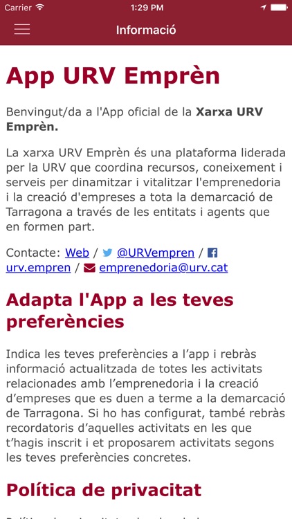 URV Emprèn screenshot-4