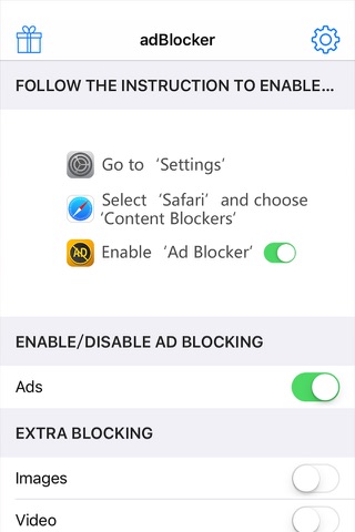 Ad Block.er Plus - No Ads, No Tracking scripts, Save Data & Lightning Fast Browsing in Safari screenshot 4