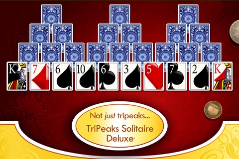 TriPeaks Solitaire Deluxe® screenshot 3