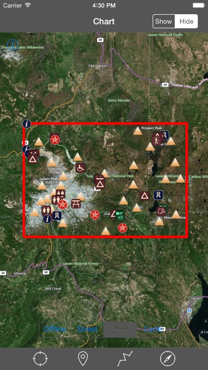 Lassen Volcanic National Park – GPS Offline Park Map Navigator screenshot-4