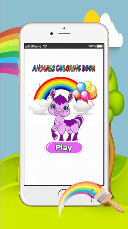 princess pony coloring book and amazing animal : painting for kids free