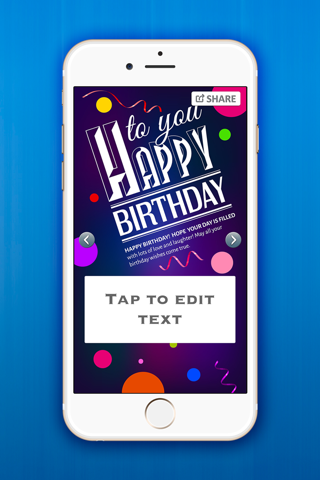Birthday Greeting Card Designer – Make Funny e.Cards And Wish Everyone Happy B'Day screenshot 4