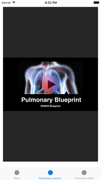 Pulmonary Blueprint PANCE PANRE Review Course