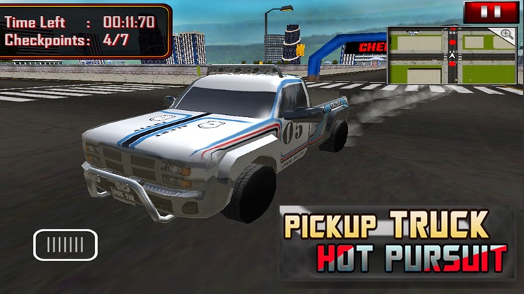 Pickup Truck Hot Pursuit screenshot-4