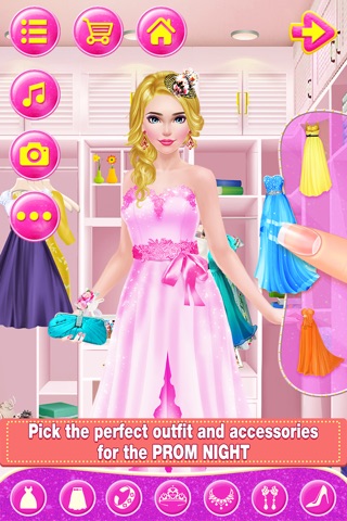 Prom Date Salon - High School Party Night: Spa Makeup Dressup & Makover Game for Girls screenshot 4