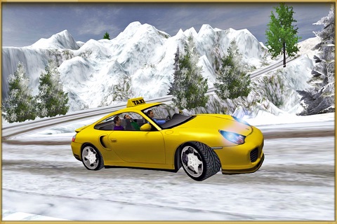 Drive Snow Taxi Legends SIMULATOR screenshot 4