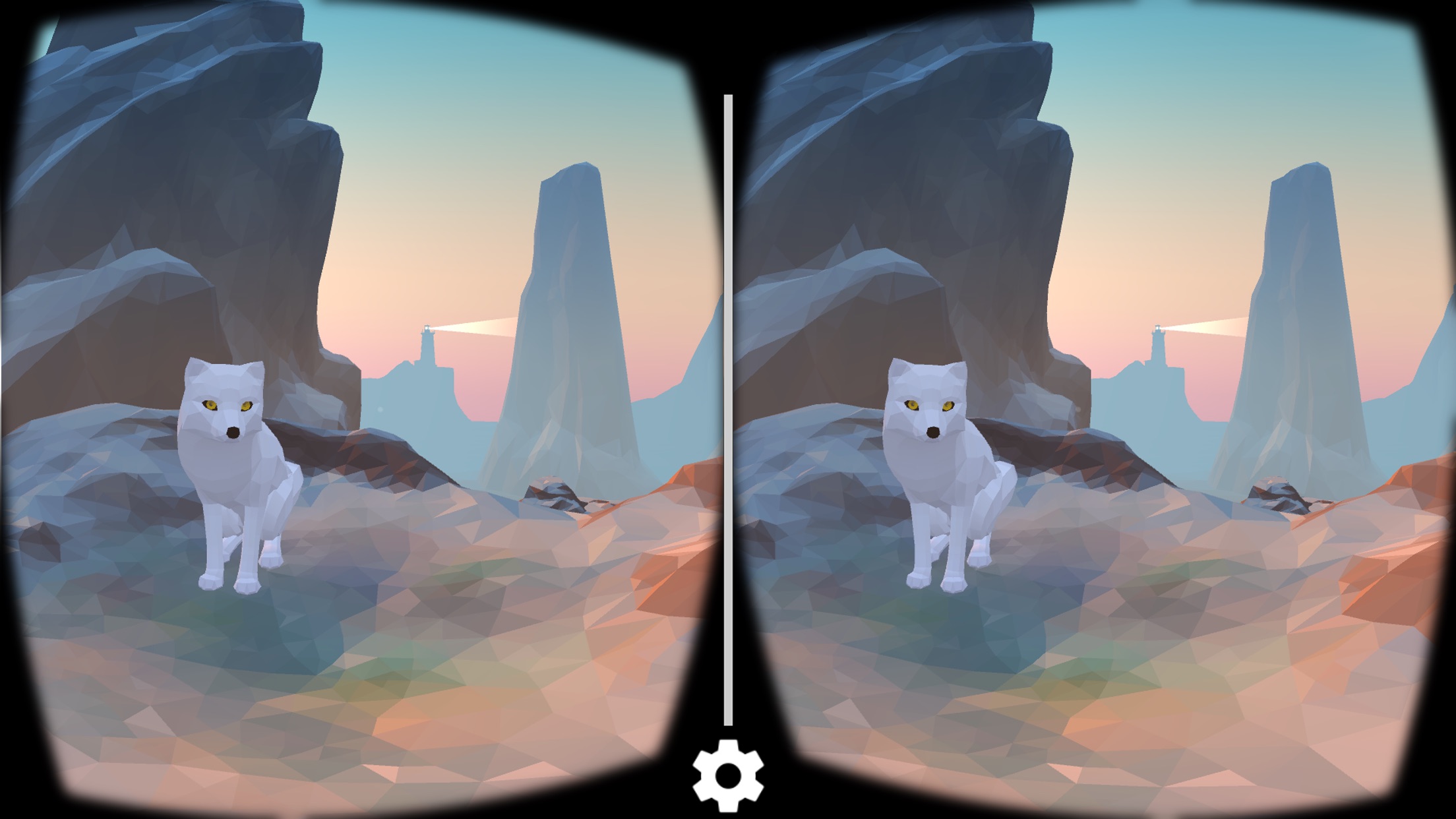 Screenshot do app Google Cardboard