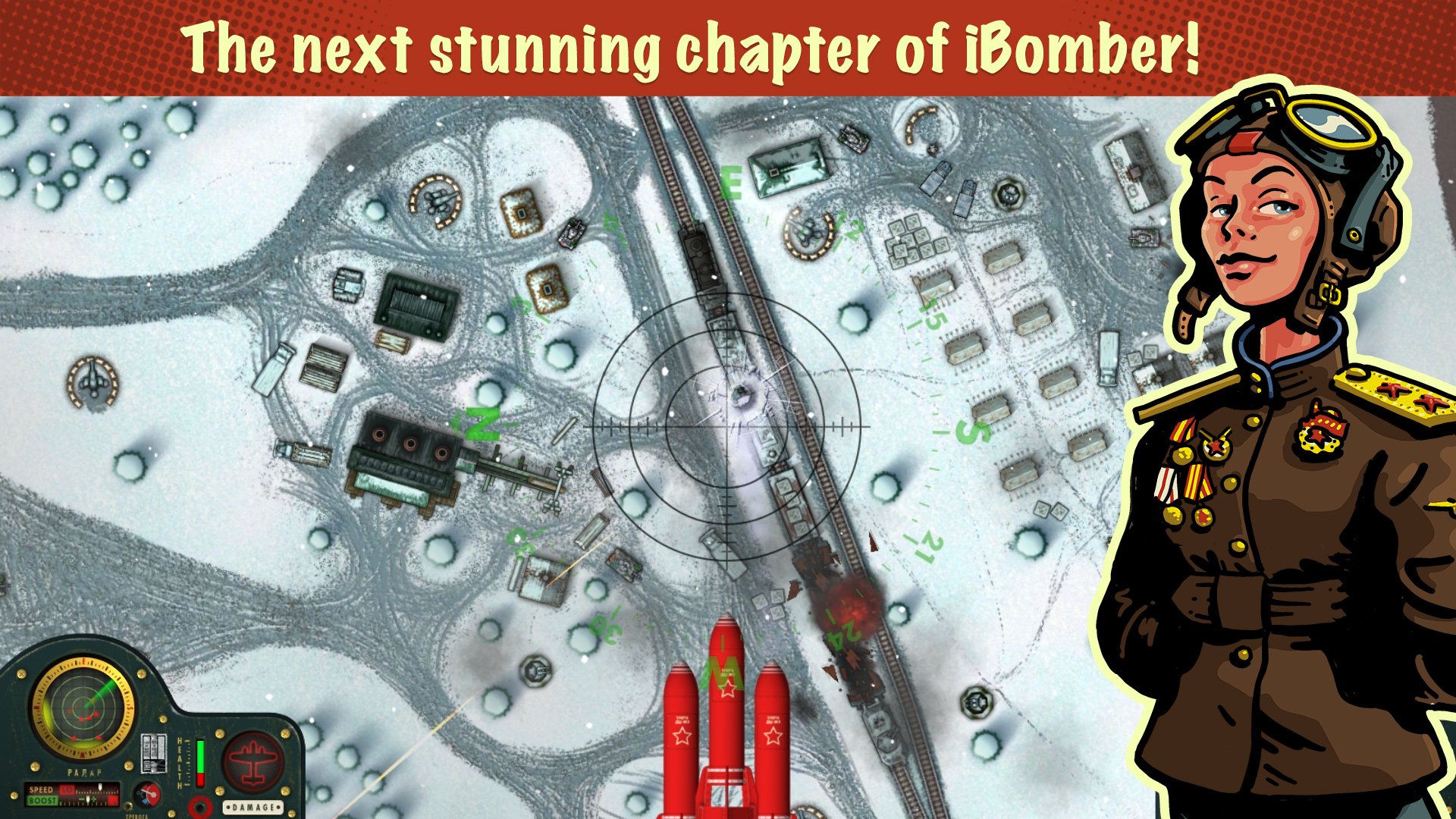 iBomber Winter Warfare screenshot 11