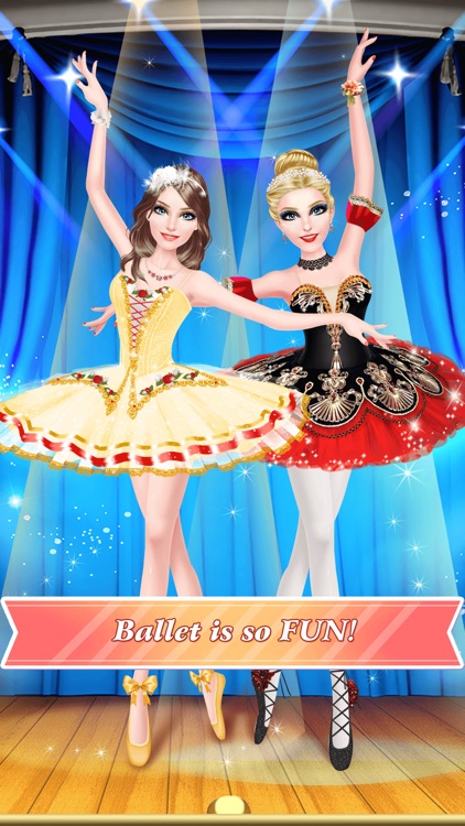 Ballet Sisters - Ballerina Fashion: Dancing Beauty Spa, Makeover, Dressup Game for Girls