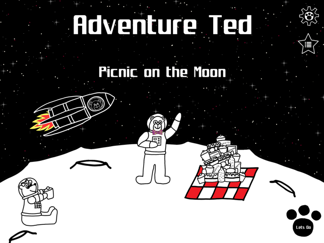 Adventure Ted - Picnic on the Moon