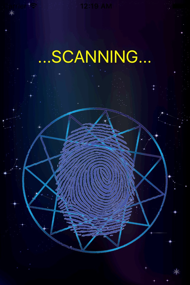 Daily Horoscope Fingerprint Scanner screenshot 2