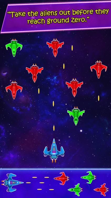 Extraterrestrial Incursion: Spaceship Galaxy Fighting Game screenshot-4