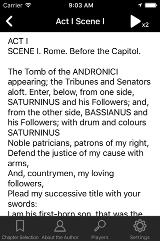 Titus Andronicus screenshot 2