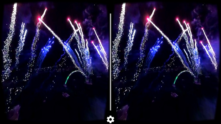 VR Virtual Reality Drone Flight inside Fireworks screenshot-3
