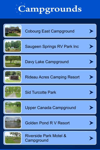 Ontario Campgrounds and RV Parks screenshot 2